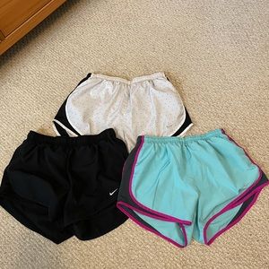 Bundle of Nike running shorts